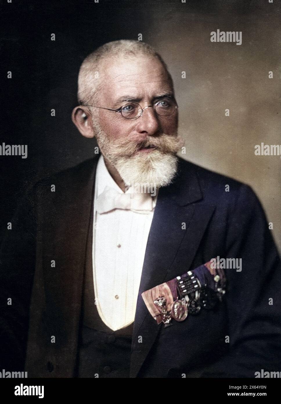 Dall`Armi, Heinrich Ritter von, 27.8.1846 - 7,4.1922, deutscher Politiker, Porträt, KABINETTBILD, ADDITIONAL-RIGHTS-CLEARANCE-INFO-NOT-AVAILABLE Stockfoto